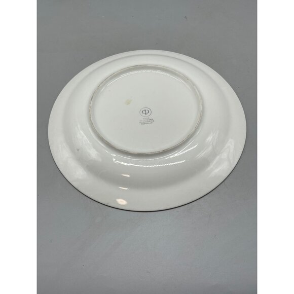collector plate colditz porcelain cp chop plate ribbed 10" made in Germany READ - Picture 4 of 5